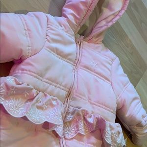 Calvin Klein 3-6 month snowsuit NEW WITH TAGS